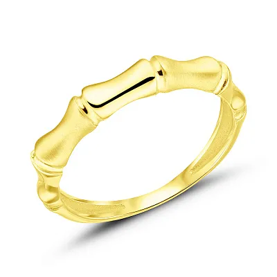 Золотое кольцо без камней (арт. 156174жм)