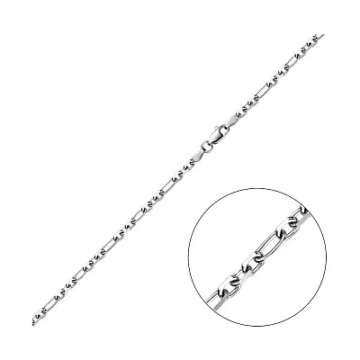 Серебряная цепочка плетения Якорное фантазийное  (арт. 03015732)