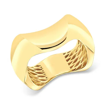 Широкое кольцо из желтого золота (арт. 155311ж)