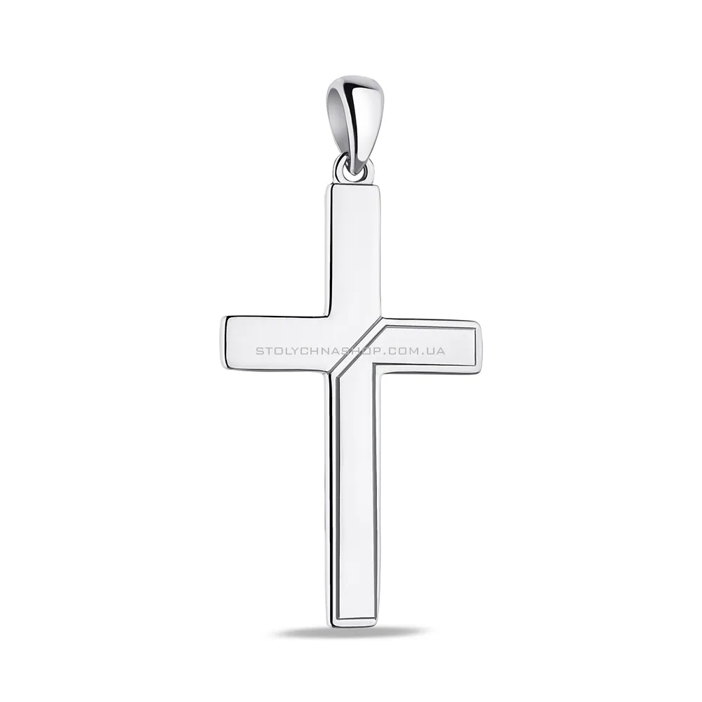 Хрестик зі срібла (арт. 7503/4059)