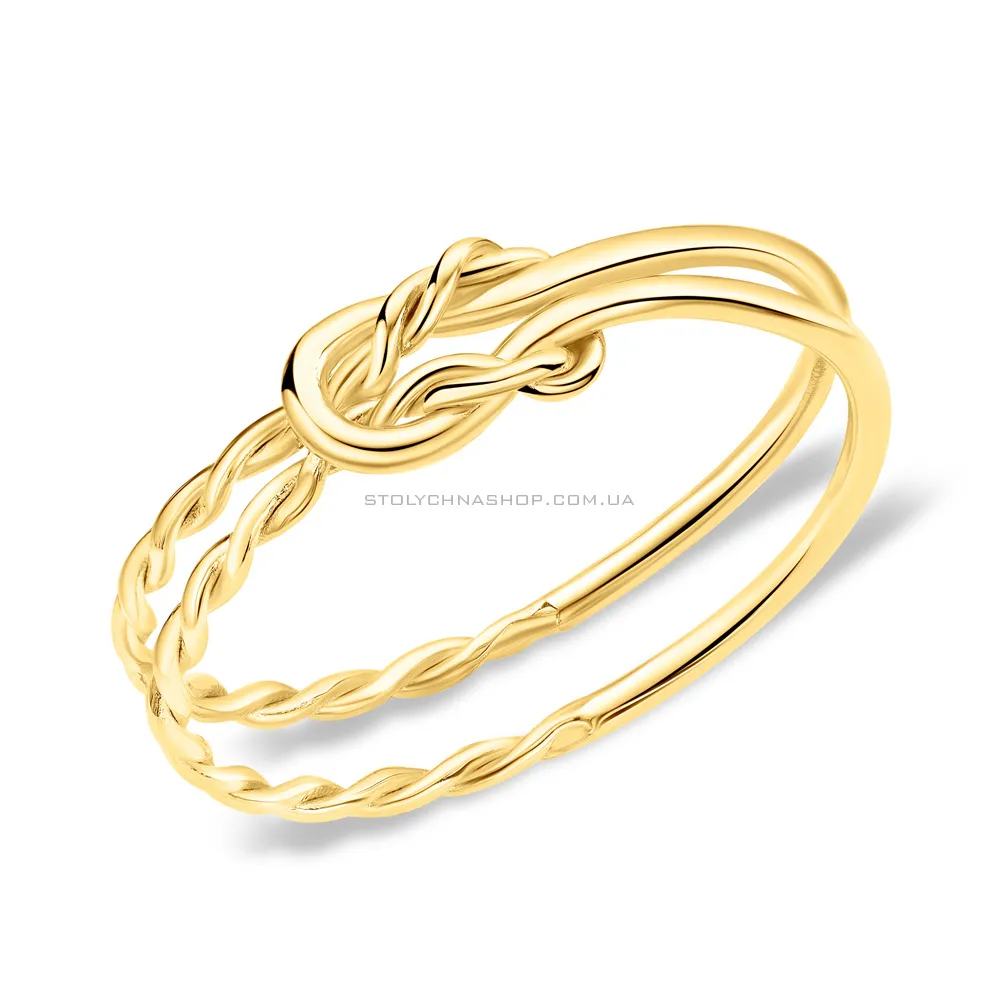 Золотое кольцо Узелок (арт. 140994ж) - цена