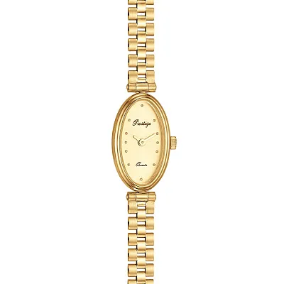 Женские кварцевые часы из золота (арт. 260127ж)