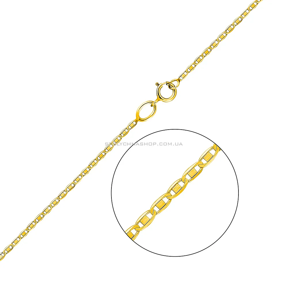 Золотая цепочка плетения Валентино (арт. 302602ж) - цена