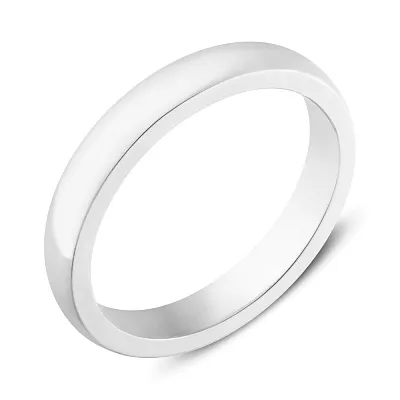 Обручальное кольцо Европейка из белого золота (арт. 239207б)