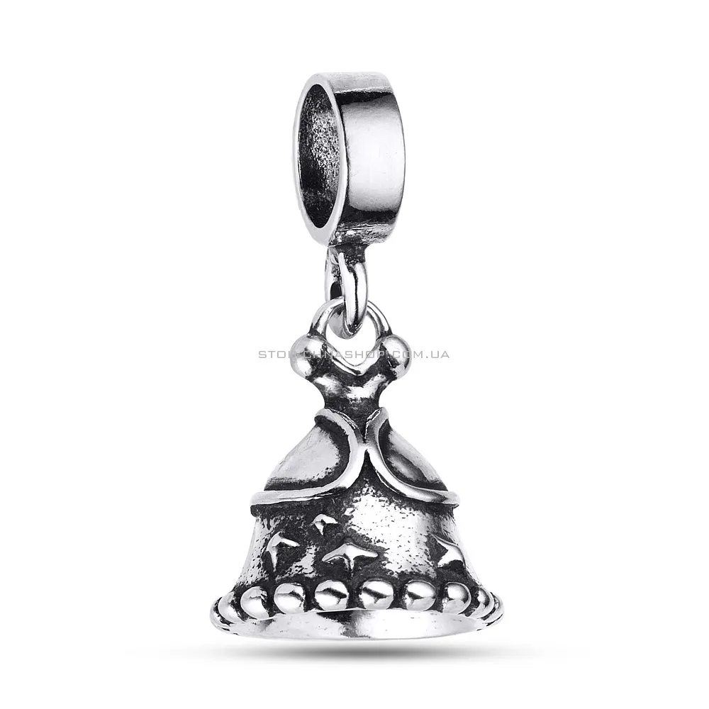Срібний шарм підвіс «Сукня» (арт. 7903/2232) - цена