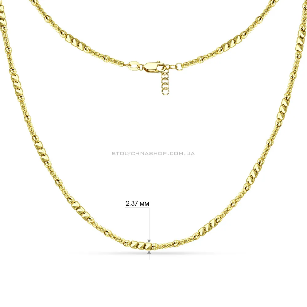 Золоте кольє Francelli (арт. 351245ж) - 2 - цена