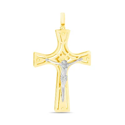 Крестик золотой с распятием (арт. 500632ж)