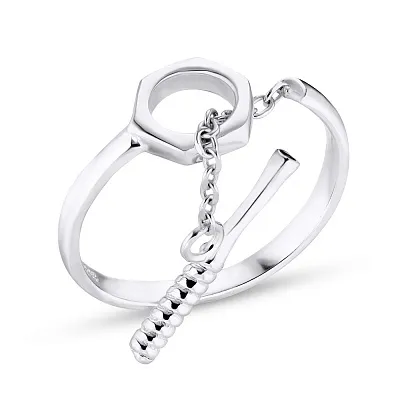 Кольцо серебряное Trendy Style без камней (арт. 7501/3905)