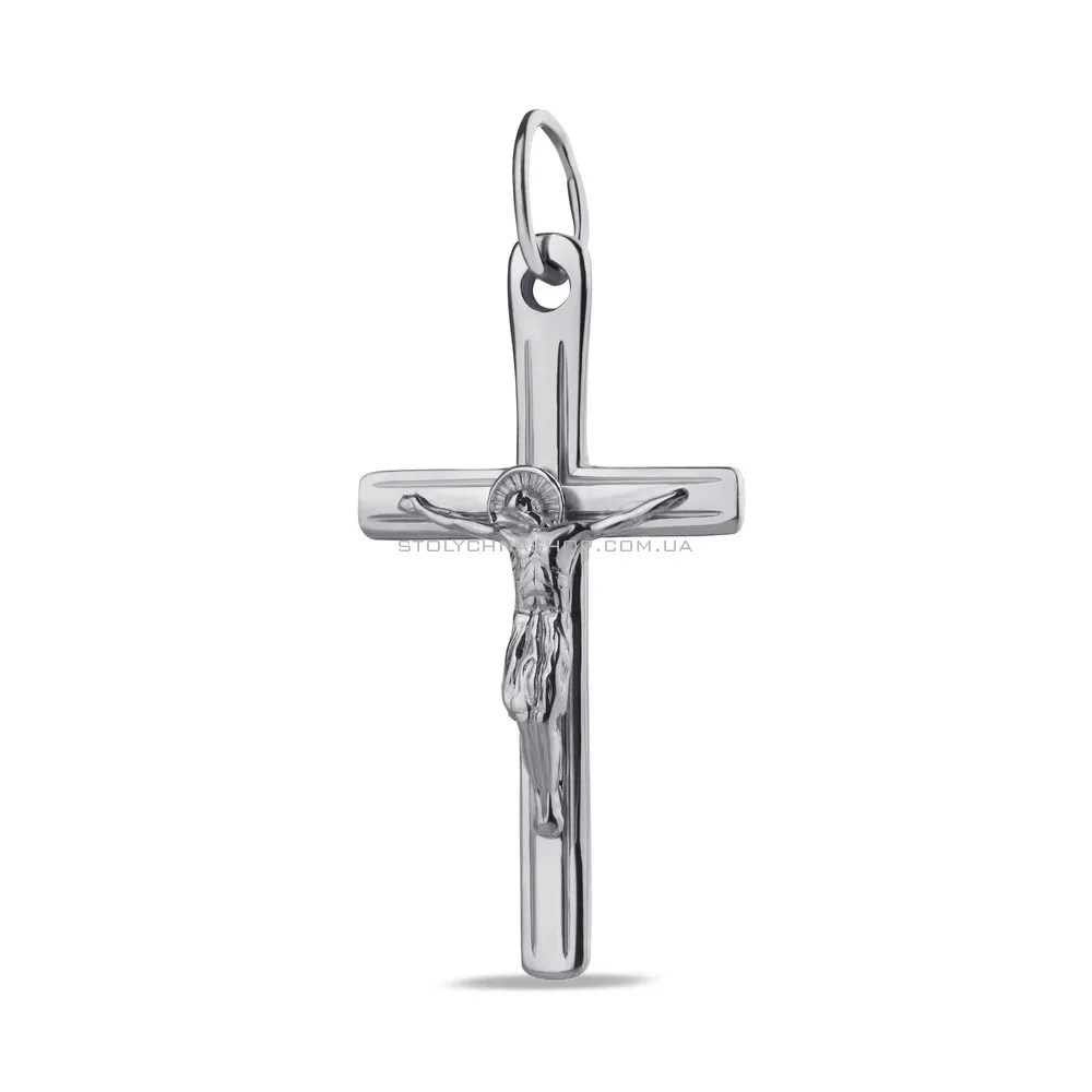Крестик серебряный с распятием (арт. 7504/0067)