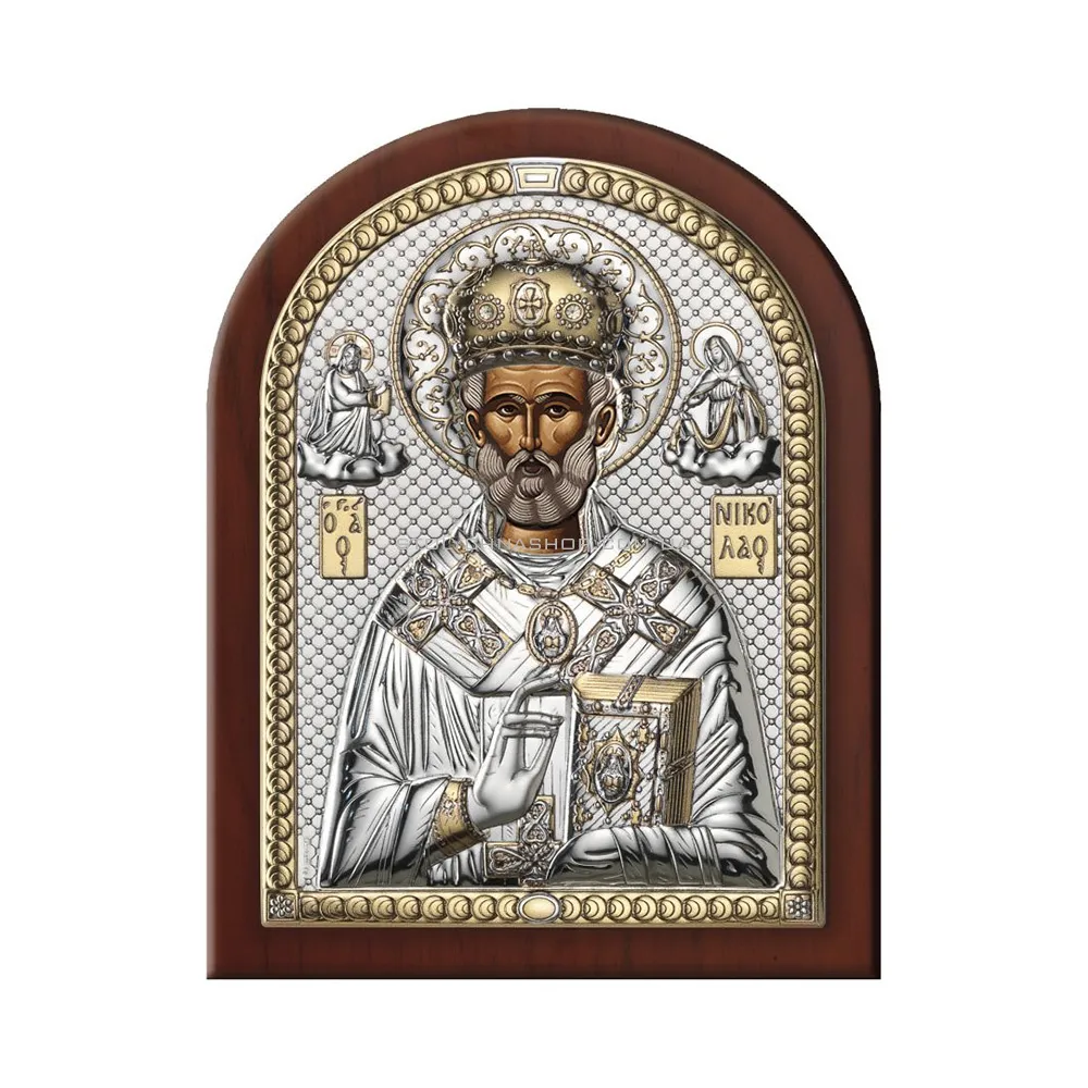 Ікона "Святитель Миколай Чудотворець" (110х75 мм) (арт. 84420 2LORO)