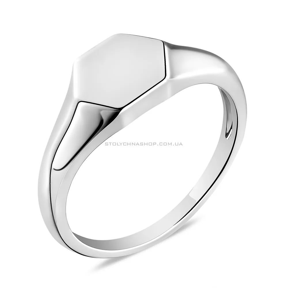 Кольцо из серебра без камней (арт. 7501/6717) - цена