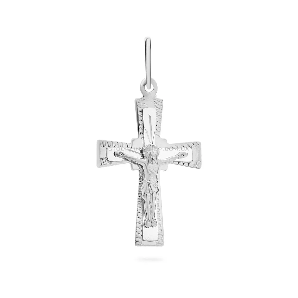 Срібний православний хрестик  (арт. Х529401)