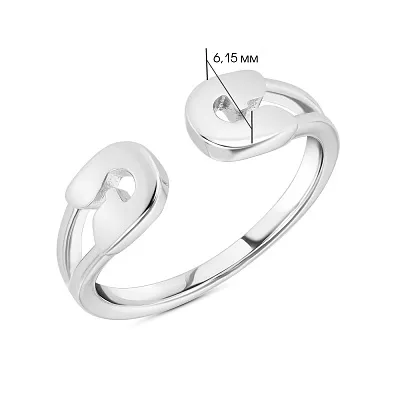 Безразмерное серебряное кольцо Trendy Style (арт. 7501/4757)