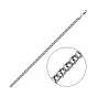 Срібний ланцюговий браслет на руку плетіння Бісмарк (арт. 7909/2055/1-ч)