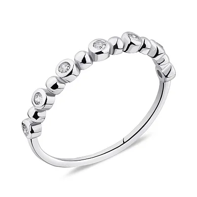 Кольцо из серебра с фианитами (арт. 7501/6230)