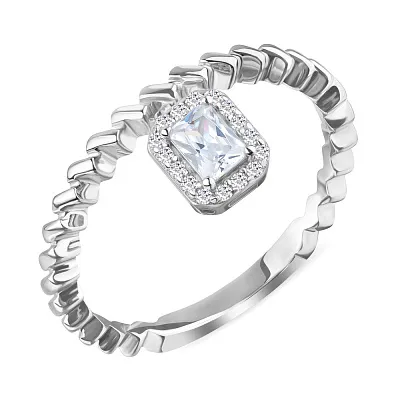 Серебряное кольцо Trendy Style с фианитами  (арт. 7501/5437)