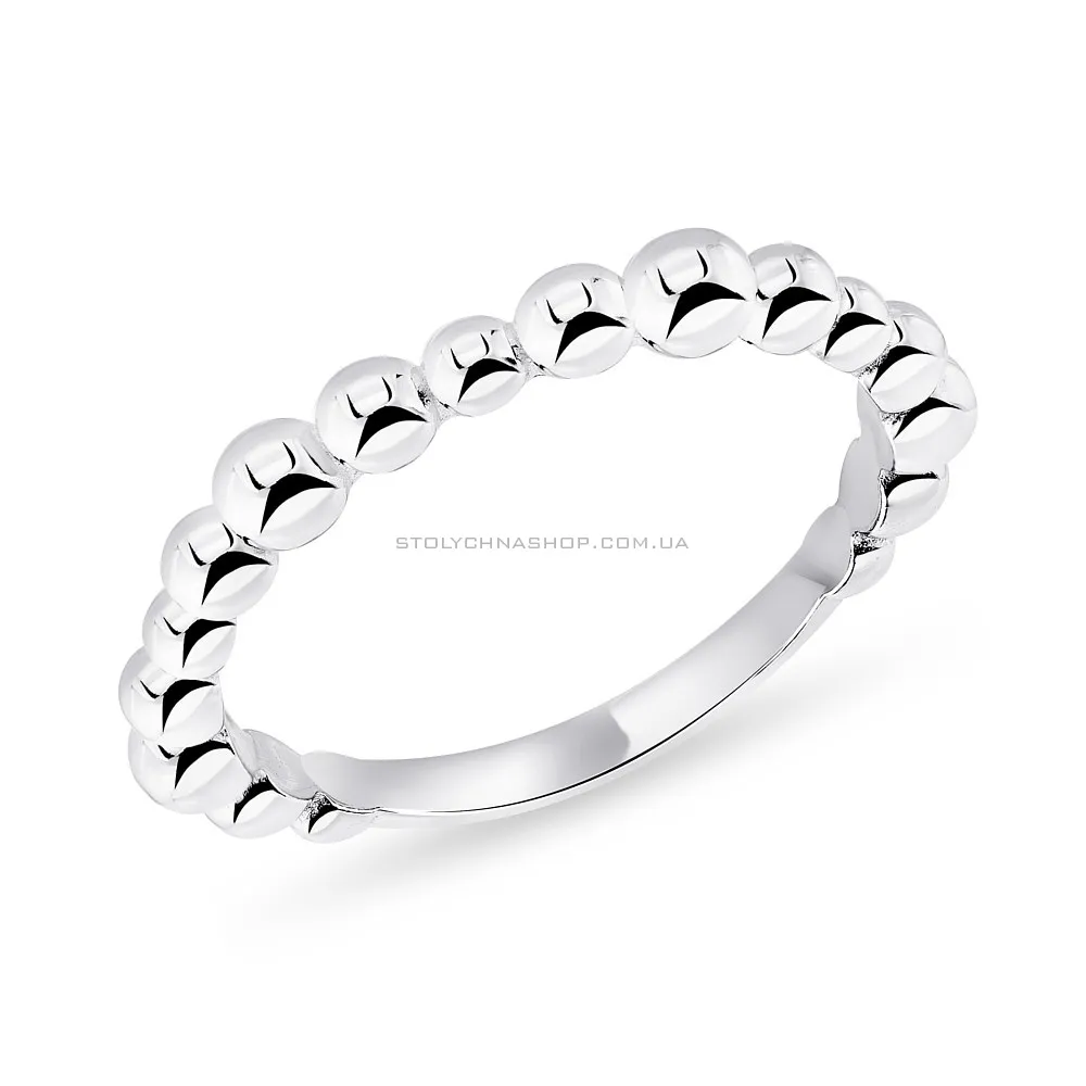 Кольцо из серебра без камней  (арт. 7501/5556)