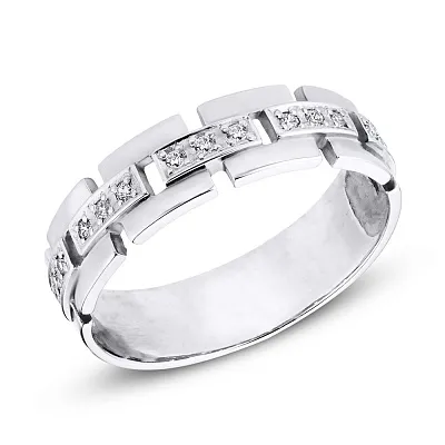 Серебряное кольцо с фианитами Trendy Style (арт. 7501/1717р)