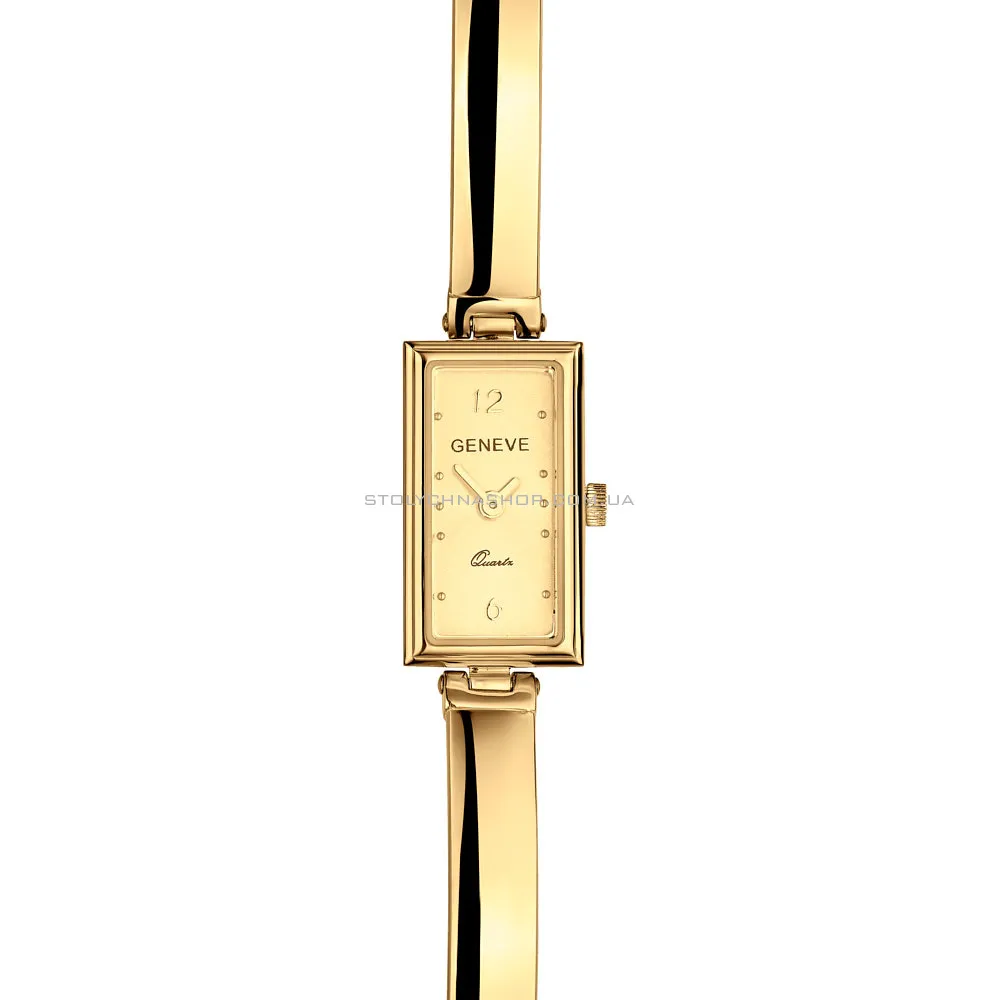 Кварцовий жіночий годинник з жовтого золота (арт. 260101ж) - 2 - цена