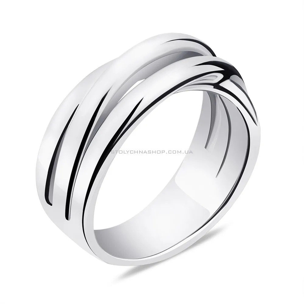 Серебряное кольцо без камней (арт. 7501/6477) - цена