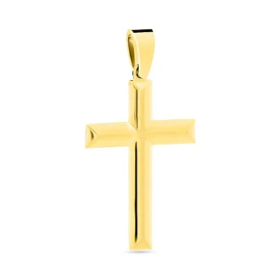 Крестик из желтого золота (арт. 440482ж)