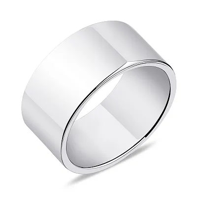 Широкое кольцо из серебра без камней (арт. 7501/6445)