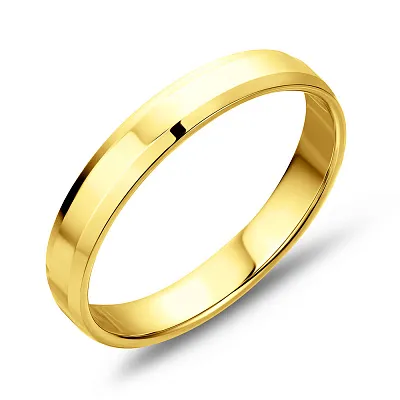 Обручальное кольцо из желтого золота (арт. 239230ж)