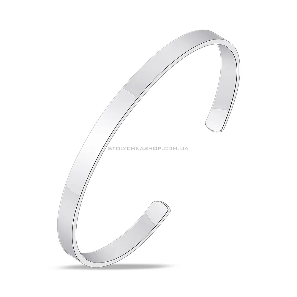 Незамкнений браслет-манжет Trendy Style зі срібла  (арт. 7509/922/5) - цена