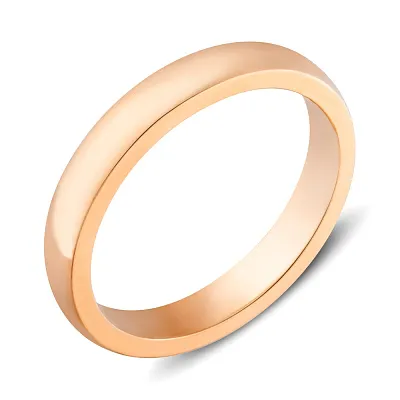 Обручальное кольцо классическое из золота (арт. 239207)