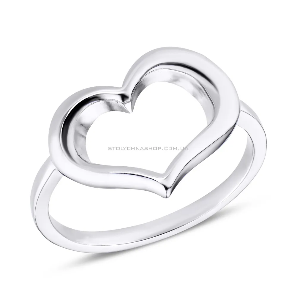 Кольцо серебряное «Сердечко» (арт. 7501/3872)
