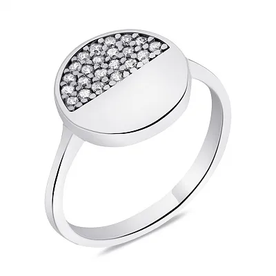 Серебряное кольцо с фианитами (арт. 7501/6276)