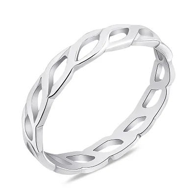 Серебряное кольцо без камней (арт. 7501/6093)