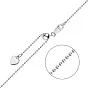 Серебряная цепочка с регулируемой длиной плетения Гольф (арт. 0300706з)
