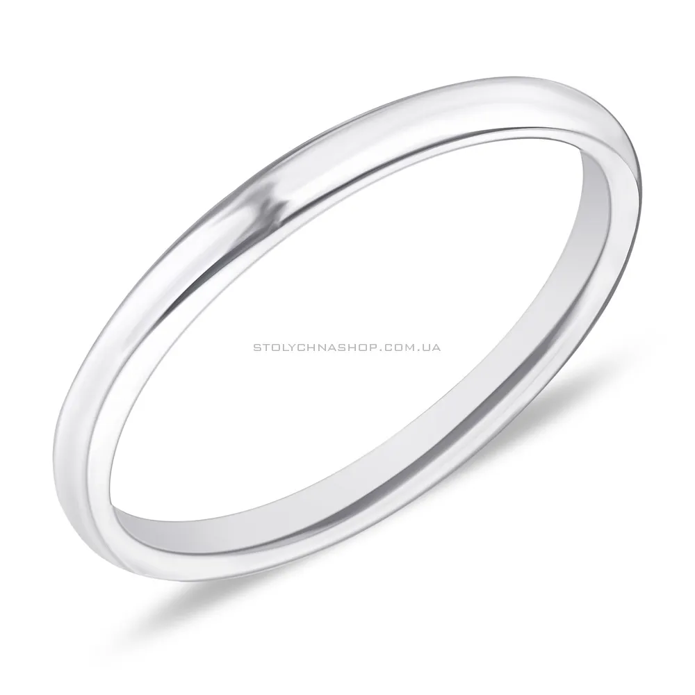 Серебряное кольцо без камней (арт. 7501/4734) - цена