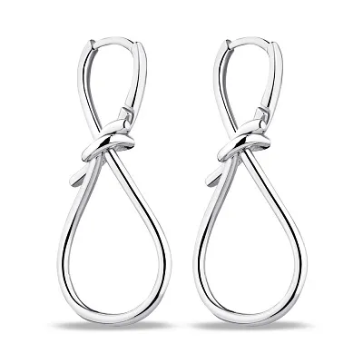 Срібні сережки «Вузлик» Trendy Style (арт. 7502/4243)