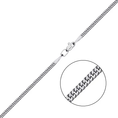 Срібний ланцюжок плетіння Ромб (арт. 0303004)