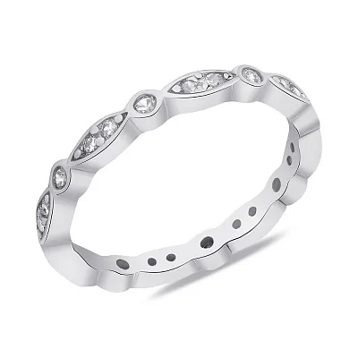 Серебряное кольцо с фианитами (арт. 7501/5957)