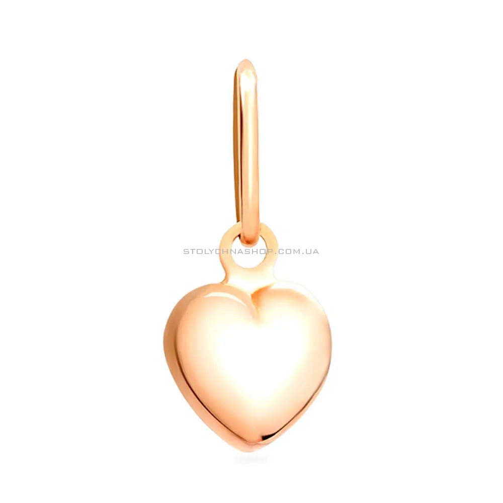 Золота підвіска «Серце» (арт. 420085)