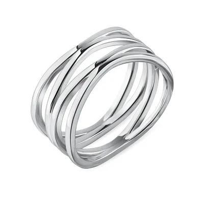 Кольцо из серебра без камней  (арт. 7501/5524)