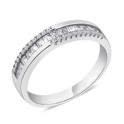 Серебряное кольцо Trendy Style с фианитами  (арт. 7501/5762)