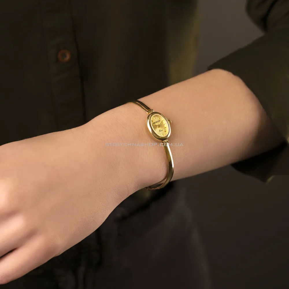 Золотий наручний годинник (арт. 260196ж) - 5 - цена