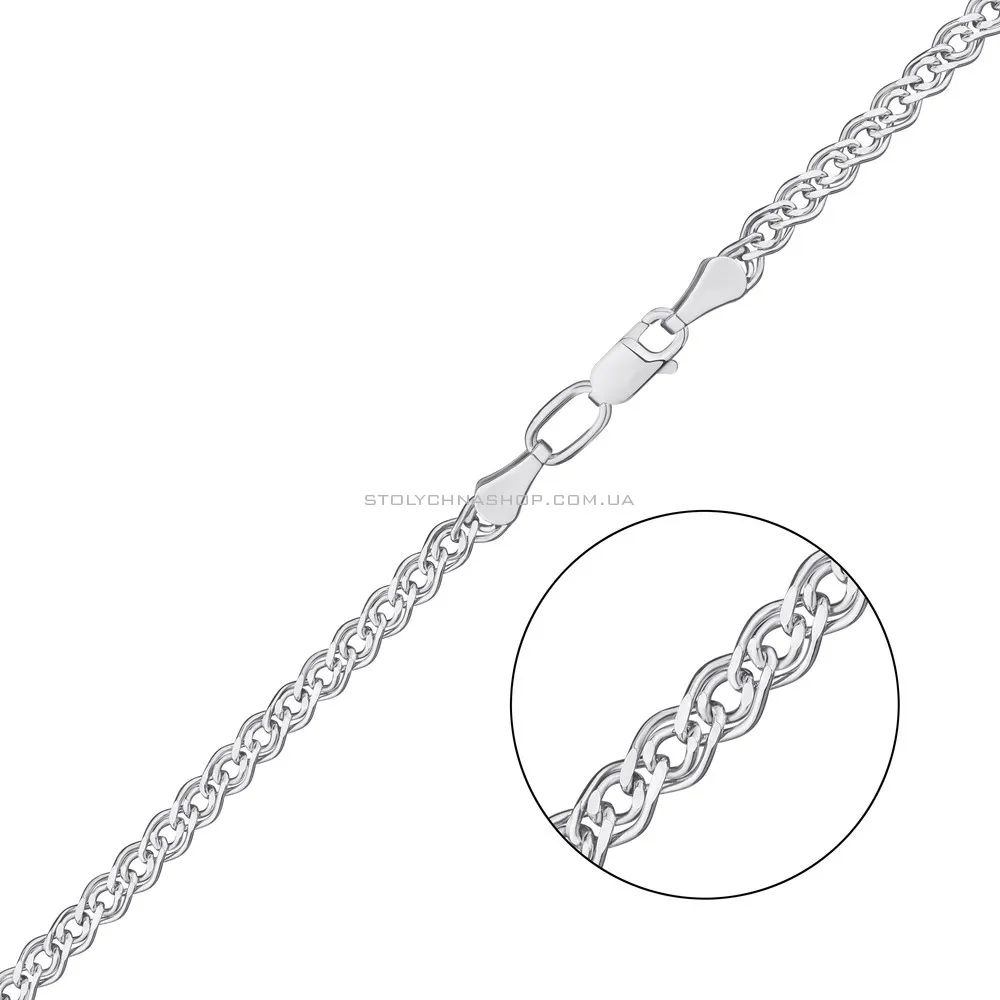 Срібний ланцюжок в плетінні Нонна (арт. 0302106) - цена