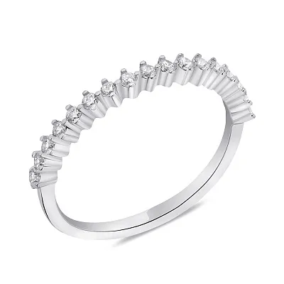 Серебряное кольцо с фианитами (арт. 7501/6080)