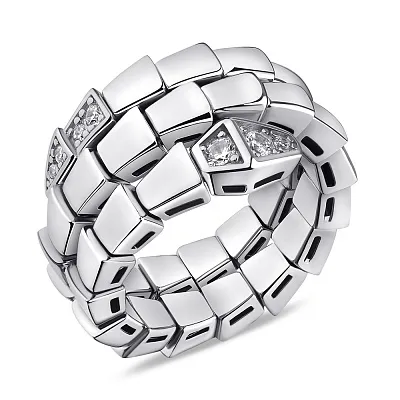Серебряное кольцо с фианитами (арт. 7501/6761)