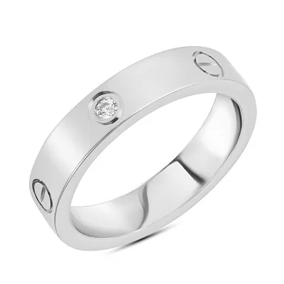 Серебряное кольцо с фианитами (арт. 7501/4779)