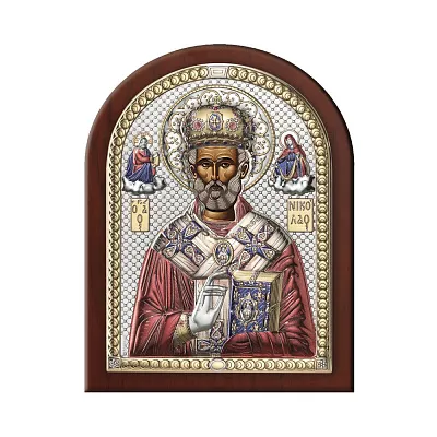 Икона Святитель Николай Чудотворец (110х75 мм) (арт. 84421 2LCOL)