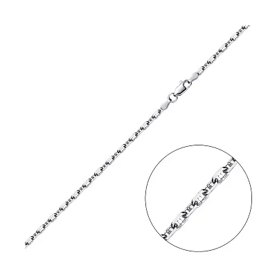 Ланцюжок зі срібла плетіння Дойч Барлі (арт. 0304403)