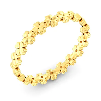 Кольцо из желтого золота (арт. 140006ж)