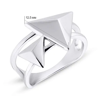 Кольцо серебряное Trendy Style без камней (арт. 7501/3912)