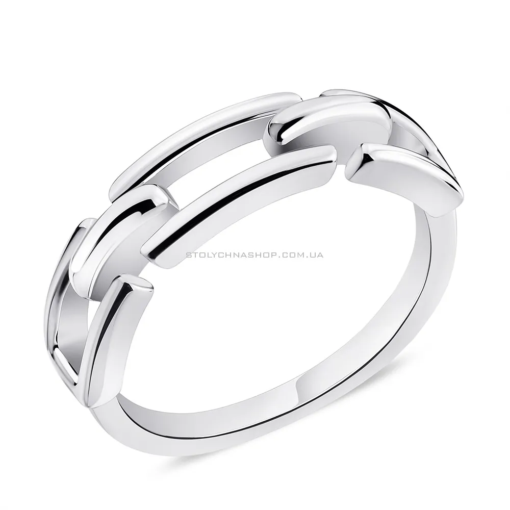 Кольцо серебряное без камней Trendy Style (арт. 7501/5750)